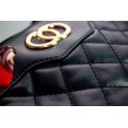 thumbnail image 2 of Bolsa dama modeno casual sintetico, con detalles dorados, correa hombro y de mano color negro moda Bolso, dama, moda, 2 of 3