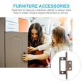 thumbnail image 4 of Miangastore Furniture Hinges Dark Red 6 Sets 3.3X0.8X0.2In, 4 of 8