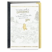 Hallmark Disney Winnie the Pooh Teacher Appreciation Greeting Card (Inspiring Students)