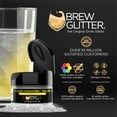 thumbnail image 4 of Brew Glitter - Color Changing Yellow Edible Drink Glitter - Magic Reveal, Beverage-Safe, 4g, 4 of 8