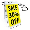 thumbnail image 2 of Sale 30 Percent Off (24" X 36") Standard A-Frame Signicade, Includes Decal Applied To Stand, 2 of 4