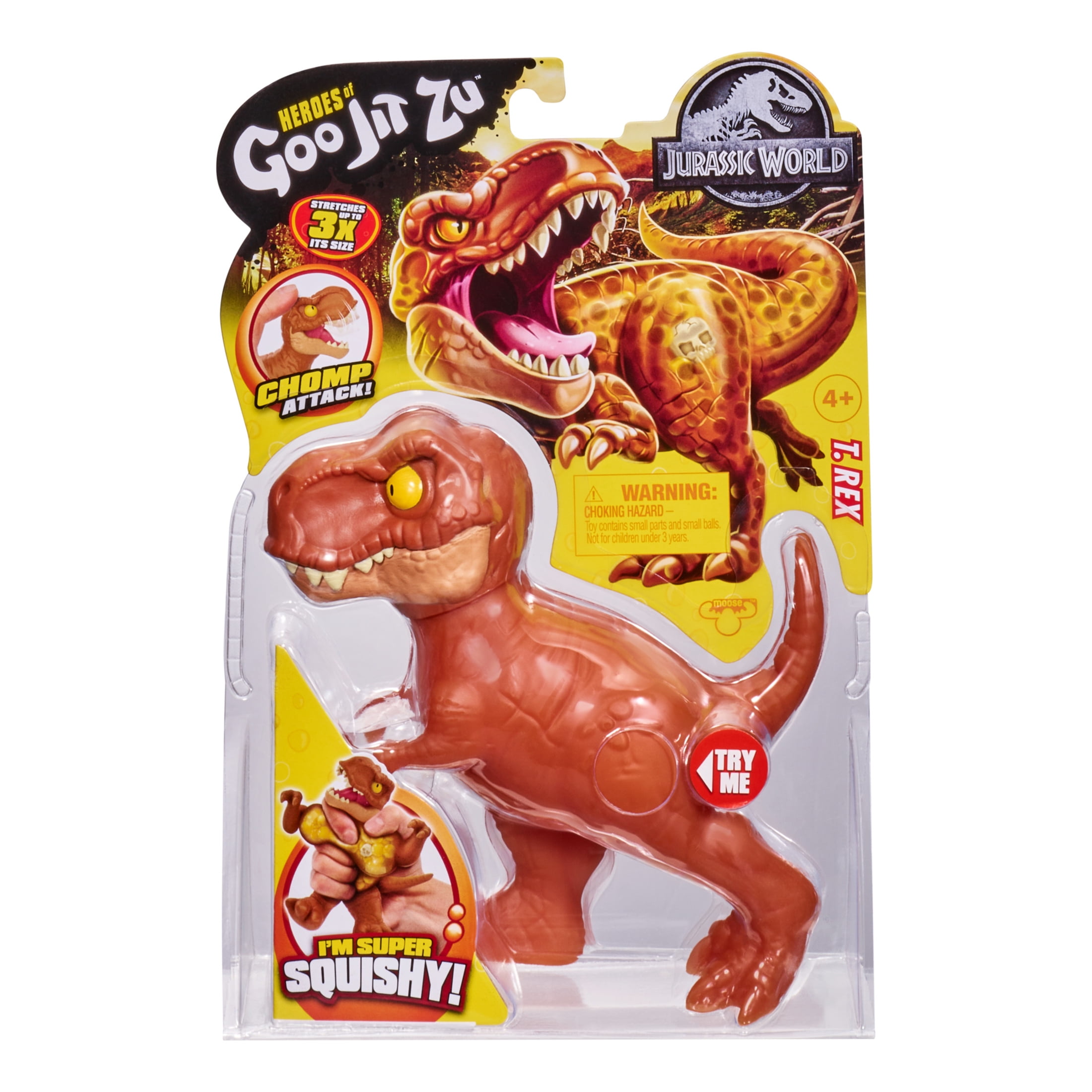 Heroes of Goo Jit Zu Jurassic World Stretch T. Rex