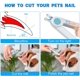thumbnail image 3 of Cortadora de uñas para perros, cortadora de uñas para perros medianos y grandes, cuidado de garra segura por espaciador, protector de seguridad, accesorio para mascotas (azul) Feliz Sencillez, 3 of 4