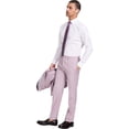 thumbnail image 1 of Calvin Klein Mens Wool-Blend Stretch Sharkskin Dress Pants Slacks, Pink, 30W x 28L, 1 of 1