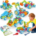 thumbnail image 1 of Juguete de construcción MOONTOY STEM 6 en 1, 118 piezas para niños de 3 a 8 años, 1 of 7