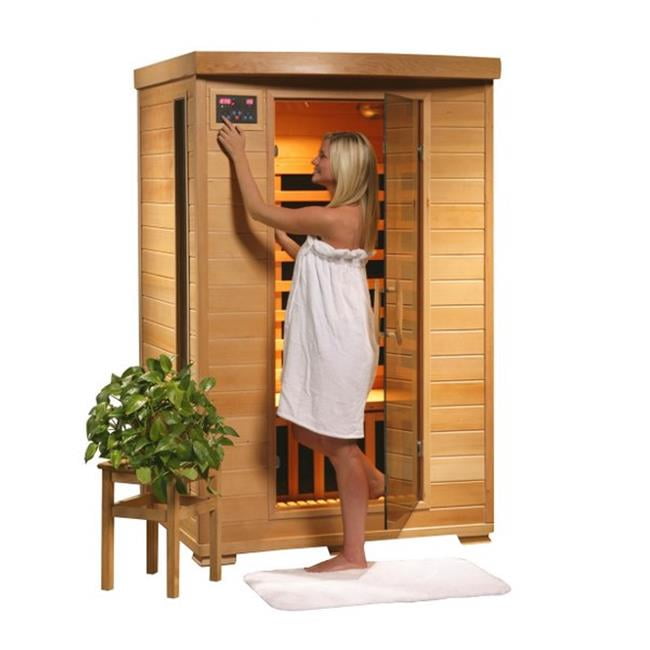 Coronado 2 Person Infrared Sauna with Carbon Heaters by BallsBeyond