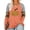 162-Pumpkin Stripe, variant on TIYOMI Plus Size Halloween Long Sleeve Criss Cross Orange Pumpkin Shirts For Women 5X Tops Bat Skull V Neck Pullover Fall & Winter Tunics 5XL 26W 28W