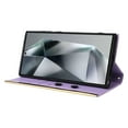 thumbnail image 6 of Allytechgroup Wallet Case for Samsung Galaxy S25 Ultra 6.9" 2025, with Crossbody Shoulder Strap & Hand Wrist Cards Holder Cash Pocket Flip Cover Stand Protective Phone Case for Galaxy S25 Ultra,Purple, 6 of 8