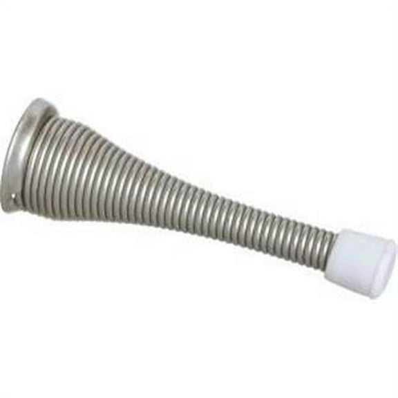 Hardware N830-157 Spring Door Stops, Satin Nickel