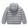 thumbnail image 4 of Xingjin Boys Winter Coat, Kids Winter Jacket with Hood, Boys Puffer Jacket with Full Zip and Multi Pockets, Lightweight Warm Outerwear for Cold Weather, 4 of 8