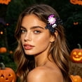 thumbnail image 5 of 10 PCS Halloween Hair Clip Set with Pumpkin Ghost Cat Spider Web, Cute Halloween Hair Accessories for Women, Secure Grip Hairpin for Festive Party Hairstyles All Day Wear, 5 of 8