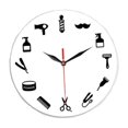 thumbnail image 2 of Reloj de Pared Soledad Decorativo de Barbería 30 cm x 30 cm, 2 of 10