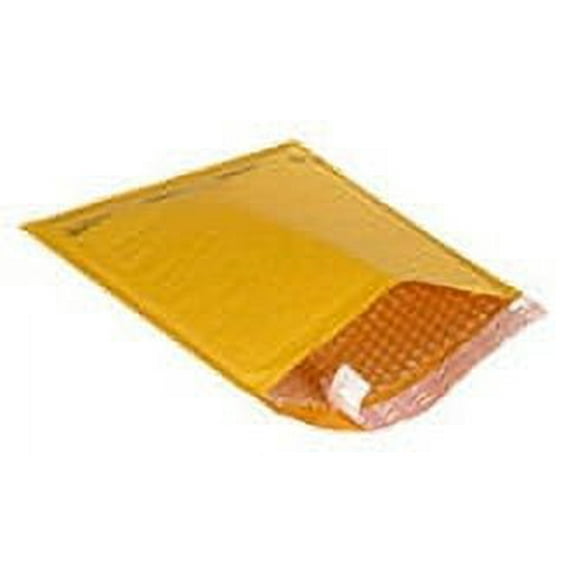ValueMailers #1 Kraft Bubble Mailers, 100 Piece