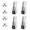 4 PCS, variant on Thickened Edition Vertical Track Roller Wheel, Anti-Wobble Door Guide System, Rubber Vertical Directional Sliding Door Casters for Barn Sliding Door, Cabinet, Gate & Drawer
