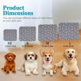 thumbnail image 5 of Puppy Pads with Pheromones, Washable & Reusable Dog Training Pads with Non-Slip Base, Super Absorbent and Leakproof for Home, Crate, Car & Travel Use, 5 of 6
