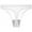 White, variant on UAMVSH Seamless Thongs for Women No Show Panties Stretch Low Rise Bikini Panties Soft Coverage y G-String