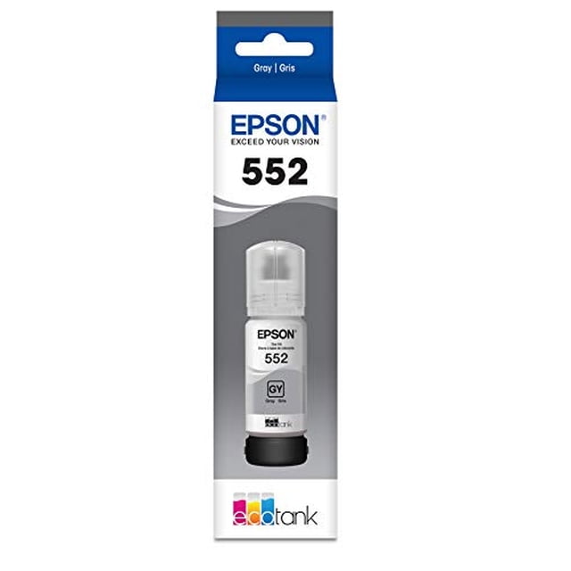 Botella de tinta Epson Claria ET Premium T552520 Color Gris 70 ml