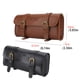 thumbnail image 4 of Wosthever Bolsa frontal Superficie lisa Mano de obra Bolsa montada Contenedor de accesorios mejorados Accesorios para scooter Paquete de manillar Ciclismo Negro 22.2*9.8*6 cm, 4 of 6