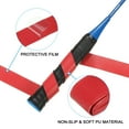 thumbnail image 3 of Anti Slip Sweatband Absorbent PU Tennis Badminton Racket Grip Tape, Red 4 Pack, 3 of 6