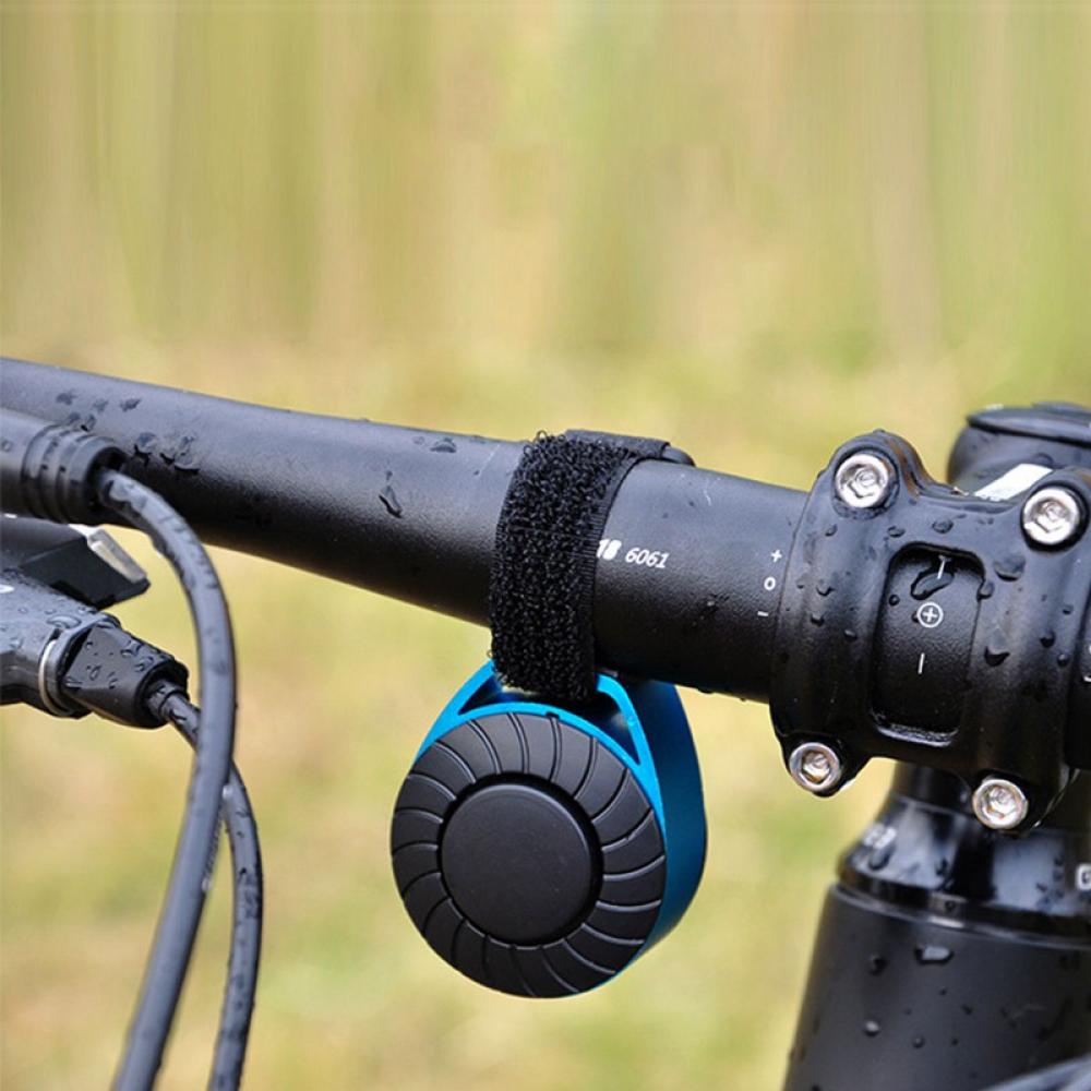 Electric Bike Horn Electronic Bicycle Bell 120 DB Waterproof 5 Sound