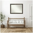 thumbnail image 2 of Amanti Art Dappled Light Bronze Beveled Wood Wall Mirror 35.5 x 45.5 in., 2 of 10