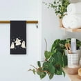 thumbnail image 5 of Ghost Halloween Kitchen Towels - Cute Halloween Ghost Decor Hand Towel for Bathroom, Black and White Cute Ghosts Hand Tea Towel for Bathroom Kitchen, 16x24 inch, 5 of 7