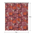 thumbnail image 5 of Halloween Happy Halloween Icons Shower Curtain 72"x84" ,Bathroom Decorative Shower Curtains Set with 12 Hooks,Modern Waterproof Washable Shower Curtain, 5 of 6