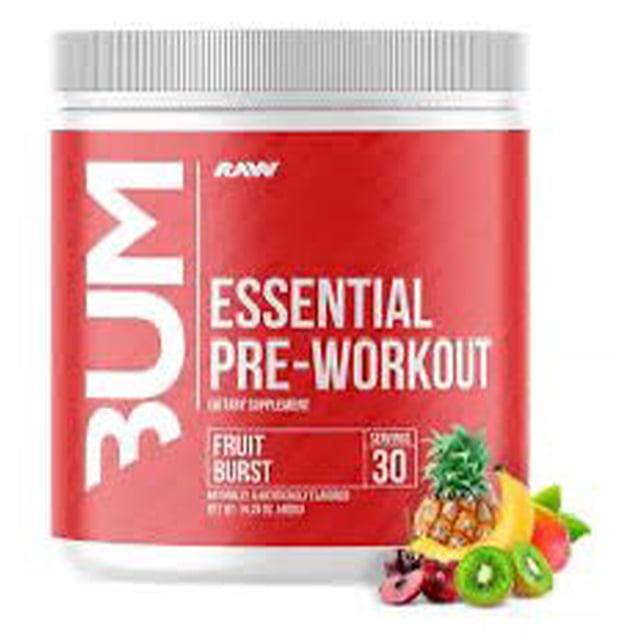 PRE ENTRENO RAW NUTRITION CBUM ESSENTIAL PWO 30 SERV FRUIT BURST