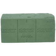 Oasis Floral Maxlife Standard Foam Bricks, Green (Pack of 4)