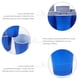 thumbnail image 4 of FELTECHELECTR 50 vasos de plástico desechables de 450 ml, vajilla para fiestas, juegos, cafeterías, bares y restaurantes (azul), 4 of 7