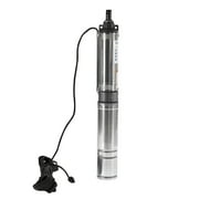 110v Submersible Deep Well Water Pump Large Stainless Steel Well Pump 370w 0.5HP