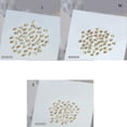 thumbnail image 3 of Milue 50pcs Rectangle Pointed Bottom Rhinestones Eye Catching Nail Accessories, 3 of 21