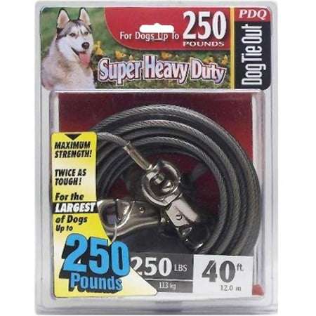Boss Pet Products PDQ Super-Beast Tie-Out 40ft