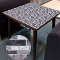 thumbnail image 4 of Self Adhesive Tile Plane Wall Sticker, 2 Set 20Pcs Crystal Tile Stickers 10Cm X 10Cm Pvc Wall Decals For Kitchen Bathroom Glass Door Window Car Body, Easy To Apply Reuse No, 4 of 7