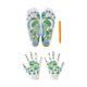 thumbnail image 5 of Juego de de manos y pies, guantes de reflexología de manos, calcetín de SPA con área de reflexión, calcetines de de pies para hombres, 4 Calcetines cortos, 5 of 8