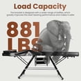 thumbnail image 3 of 24.4" H X 70.8" L Massage Salon Tattoo Bed, Lash Massage Table, Massage Salon Tattoo Chair Esthetician Bed, Adjustable Facial Bed with Beauty Basket for Home Beauty Treatment, 3 of 7