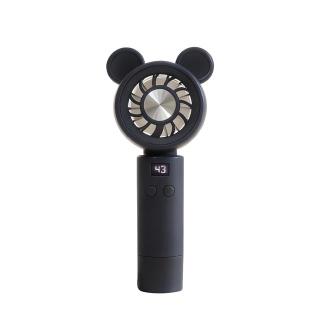 Dvumao Portable Fans, Smart Digital Display Mini Fanportable Fan For Summerstepless Speed Adjustment Handheld Rechargeable Fan, Man Gifts