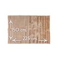 thumbnail image 5 of Tapete SHAGGY 1.50m x 2.25m beige 6.49 pulg Elly Decor TPTE01GY-SGY7x5FT, 5 of 5