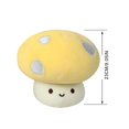 thumbnail image 2 of FOCUSNORM Cute Mushroom Plush Toy Soft Throw Pillow Plushies Stuffed Mushroom, 2 of 2