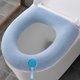 thumbnail image 1 of Funda de inodoro DcGZvy para baño, cojín para inodoro, cálida, reutilizable, lavable a máquina, para decoración del hogar, color azul, 1 of 6