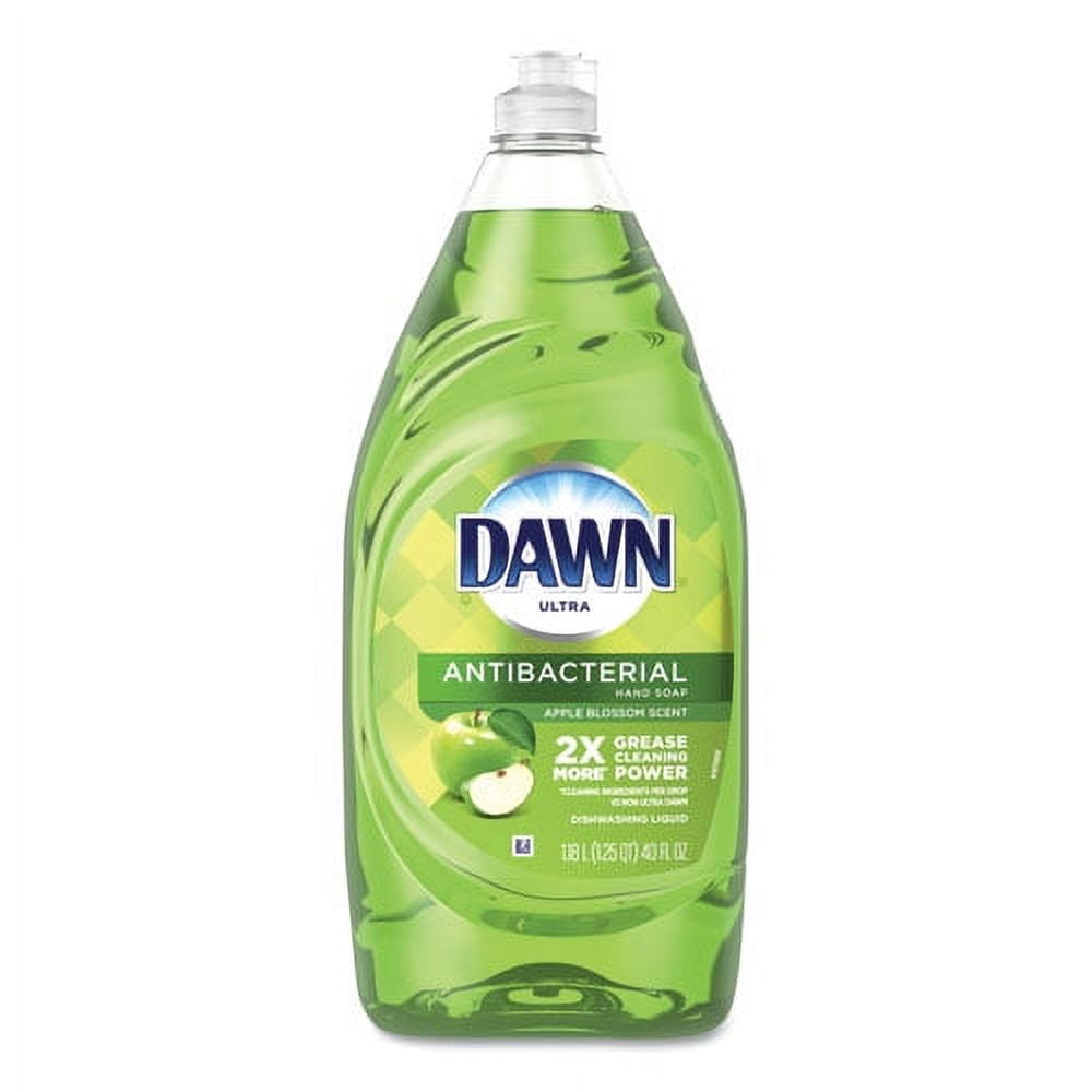 Ultra Antibacterial Dishwashing Liquid, Apple Blossom, 40 Oz Bottle | Bundle of 5 Each
