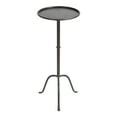 thumbnail image 6 of Creative Co-Op Indoor Transitional Stable 100% Iron End Table, Black, 6 of 11