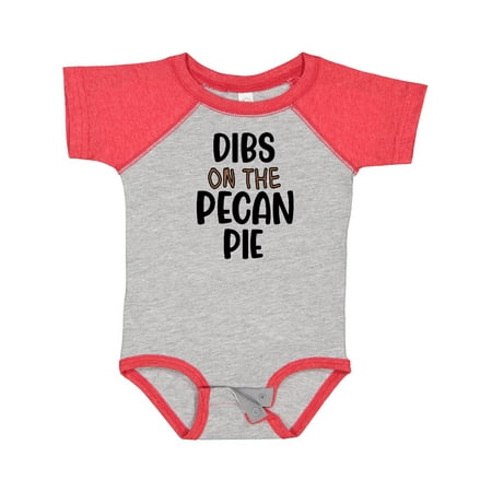 

Inktastic Dibs on the Pecan Pie Funny Thanksgiving Gift Baby Boy or Baby Girl Bodysuit