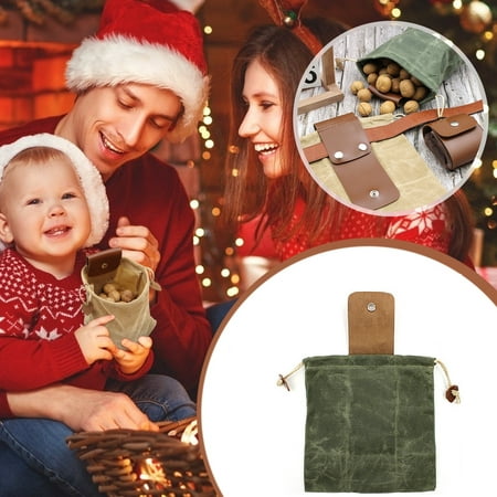 

Christmas Savings Feltree Organizers Fruit And Vegetable Picking Waist Bag Folding Garden Tool Waist Bag Canvas Bag