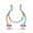 Multicolor, variant on Hoop Ring Septums Simple Body Piercing Jewelry Nose Clip Nasal Septum False -Black