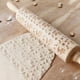 thumbnail image 1 of Rodillo de madera grabado en relieve con hueso de perro para fideos de galletas para hornear DIY Likrtyny Para estrenar, 1 of 6
