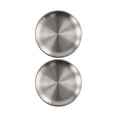 thumbnail image 3 of 2Pcs Stainless Steel Camping Plate Round Tableware for Camping Kitchen Party 20X1.5cm, 3 of 9