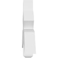 thumbnail image 3 of 84"W x 21"H x 4"D x 6"F, 6/12 Pitch, Davenport Architectural Grade PVC Gable Bracket, 3 of 8