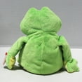 thumbnail image 3 of Ty Pluffies - Ponds the Green Frog  – Solid Eyes  - Stuffed Animal, 3 of 5