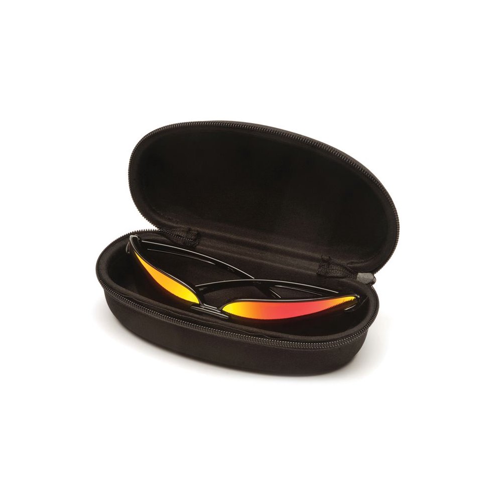 Black hard glass case